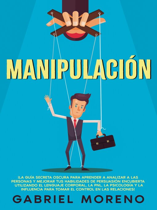 Title details for Manipulación by Gabriel Moreno - Available